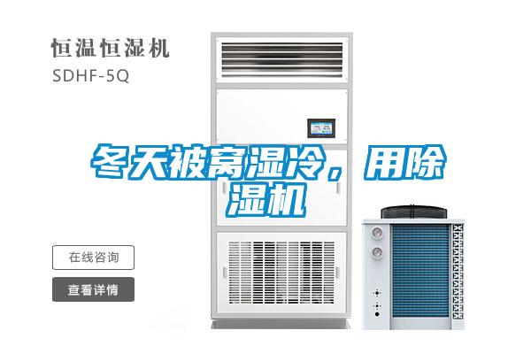 冬天被窩濕冷，用除濕機