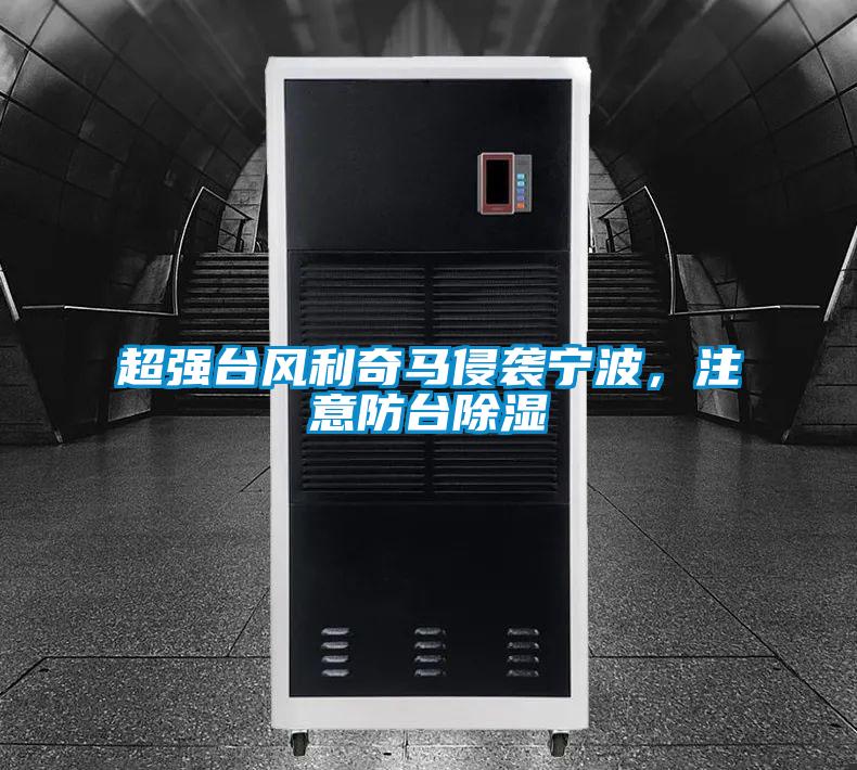 超強臺風利奇馬侵襲寧波，注意防臺除濕