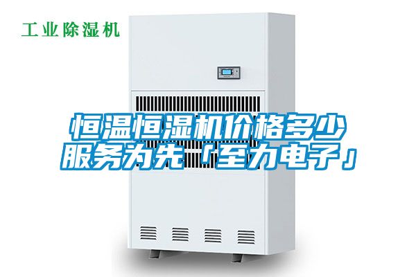 恒溫恒濕機價格多少服務(wù)為先「至力電子」