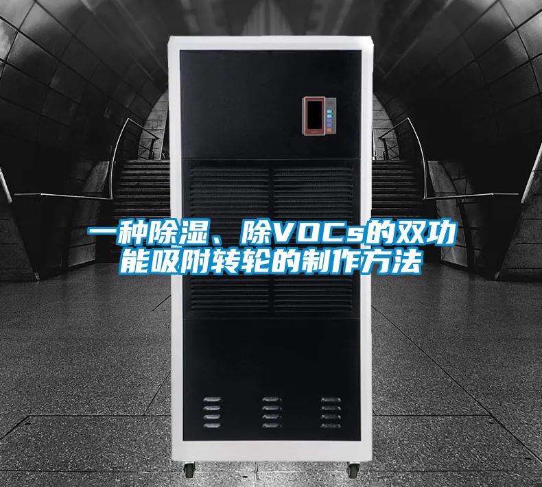 一種除濕、除VOCs的雙功能吸附轉輪的制作方法